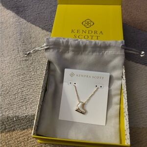 Kendra Scott Figure Skate Pendant Necklace